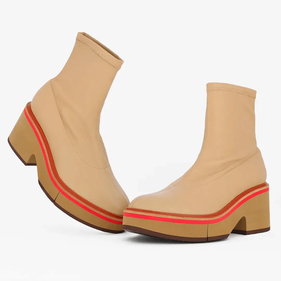 ALBANE, stretch beige