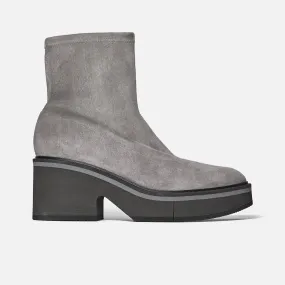 ALBANE, suede grey || OUTLET