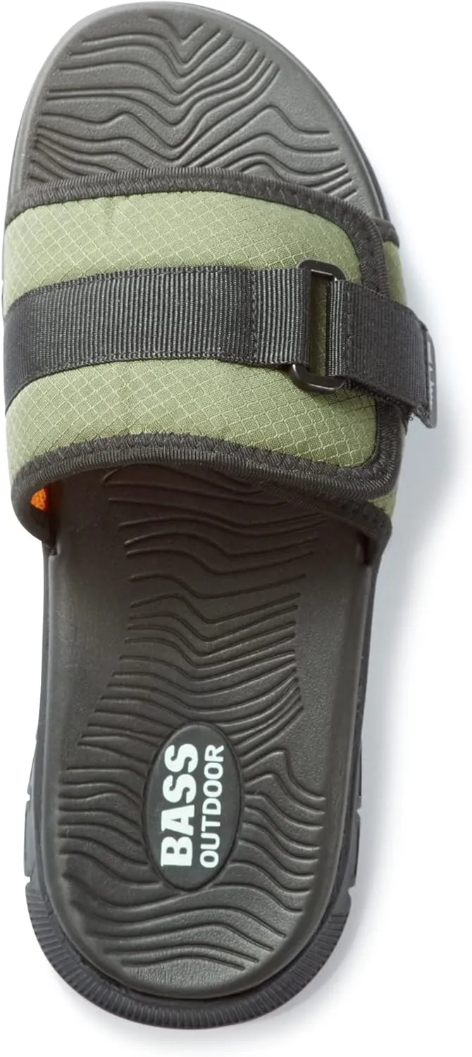 BASS OUTDOOR Women's Topo Sandals  Open-Toe Slides for Beach Or Backyard Hiking Shoe