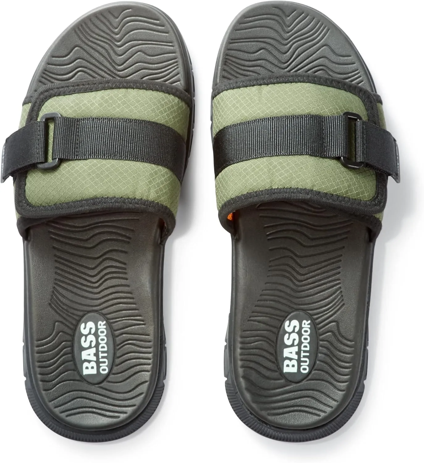 BASS OUTDOOR Women's Topo Sandals  Open-Toe Slides for Beach Or Backyard Hiking Shoe