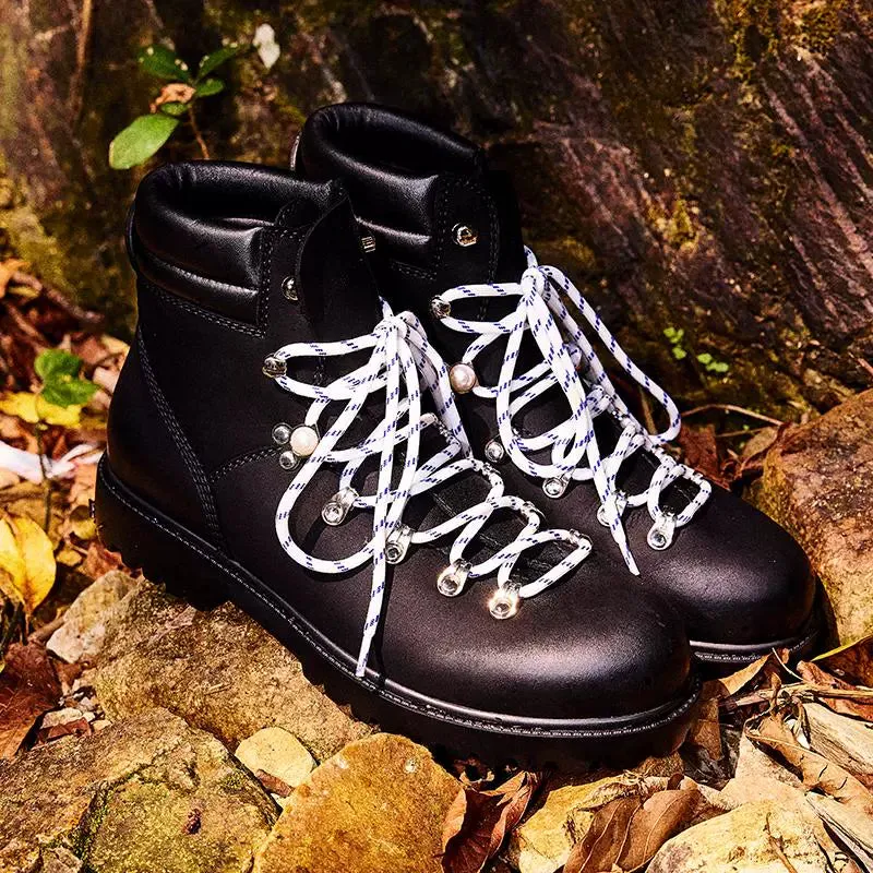 Black Hiking Boots
