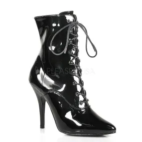 Black Lace Up Ankle Boots