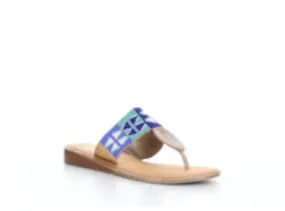 Bos & Co "Judy" Sandal Blue multi