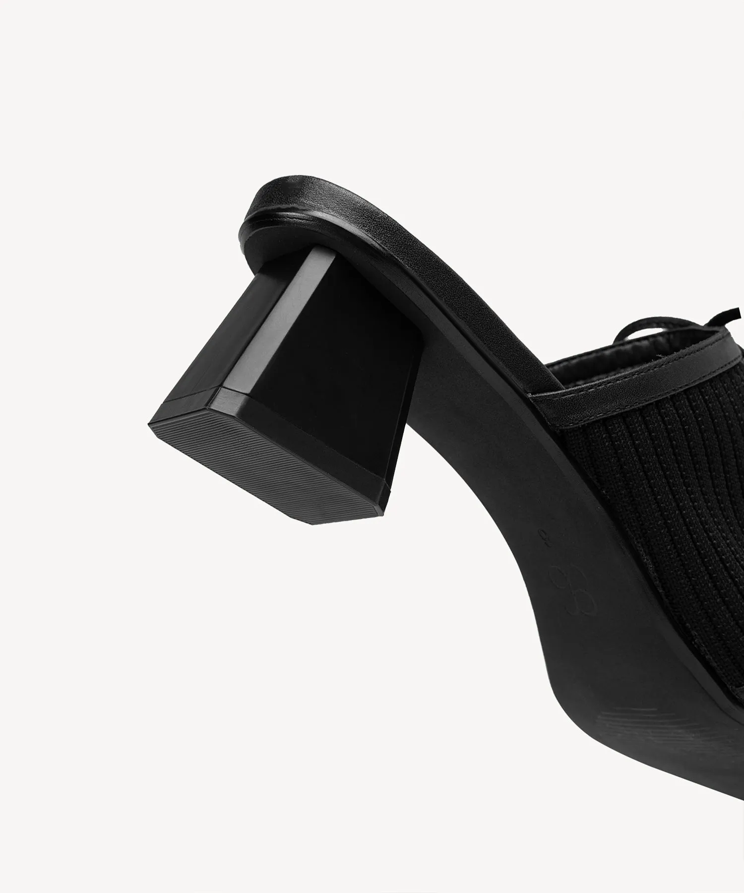 Bow Open Toe Heeled Sandals