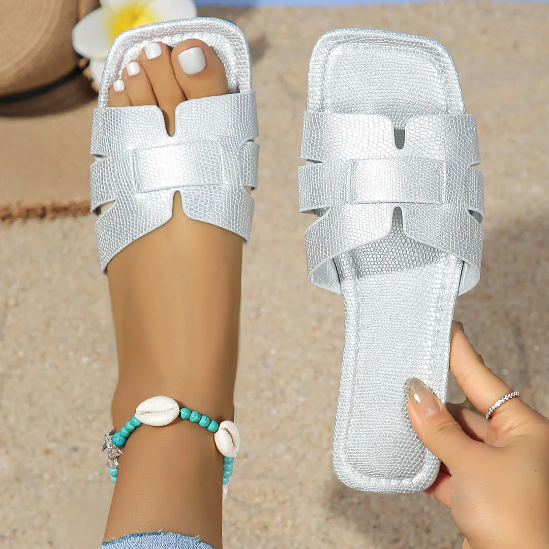 Camilladress Summer Comfy Flat Slide Sandals