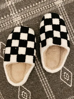 Checkerboard Slippers