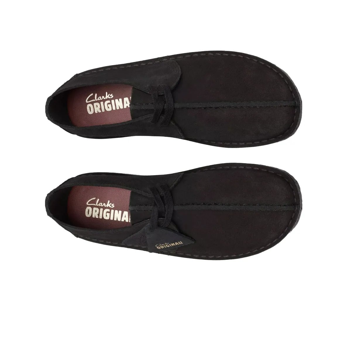 Clarks Mens Desert Trek Casual Shoes 26178476-015 Black