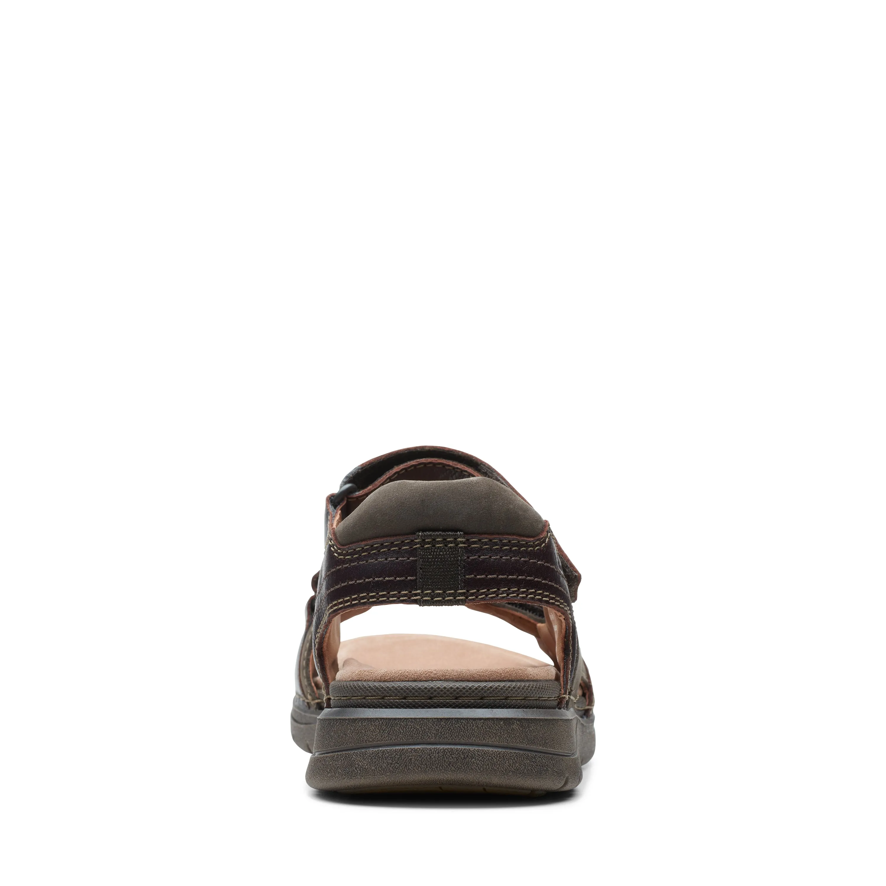 Clarks Men's Nature Trek Sandal - Mahogany