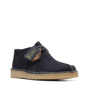 Clarks Originals Desert Trek Men's Ink Dark Blue Hairy Suede 26168859