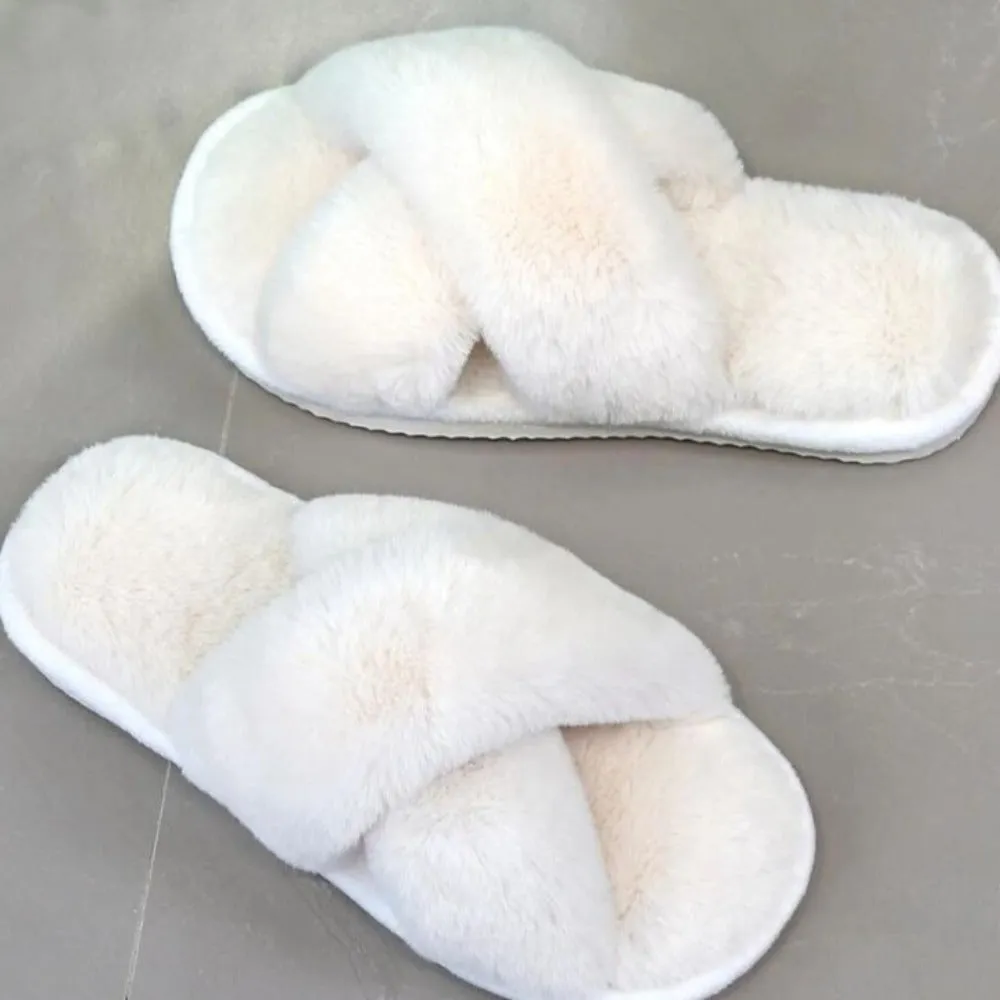 Comfy Criss Cross Slippers