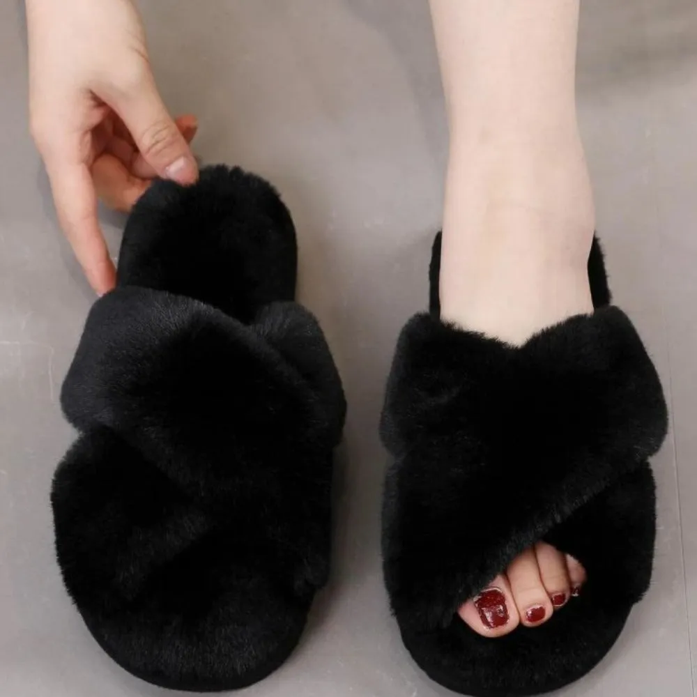 Comfy Criss Cross Slippers