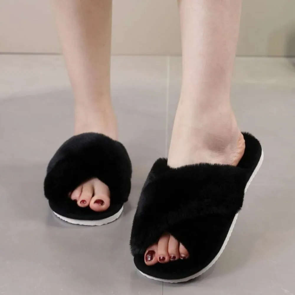 Comfy Criss Cross Slippers