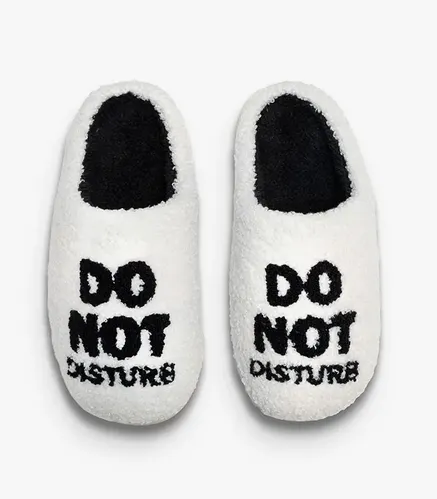 Do Not Disturb Slippers Size Medium/Large