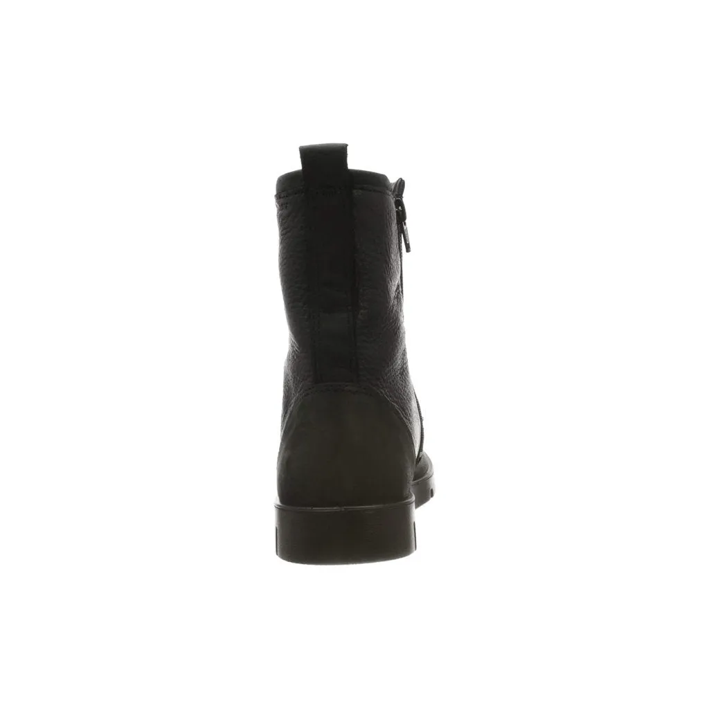 Ecco Bella Nubuck Leather Women's Zip Up Ankle Boots