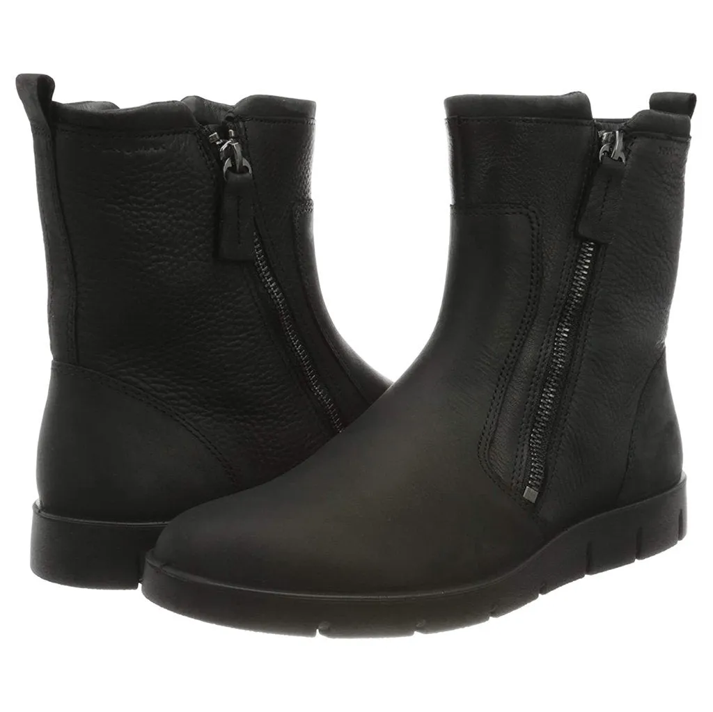 Ecco Bella Nubuck Leather Women's Zip Up Ankle Boots