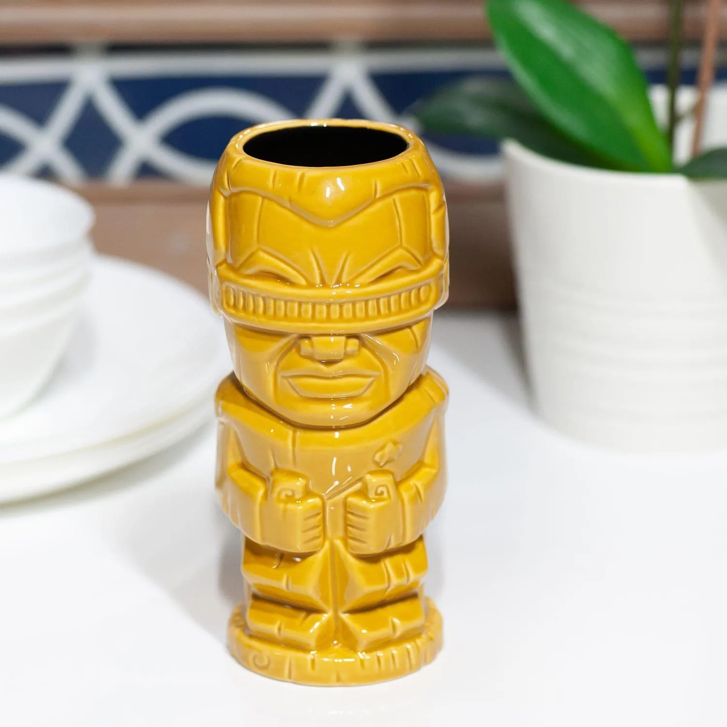 Geeki Tikis Star Trek: The Next Generation Geordi La Forge Mug | Holds 14 Ounces
