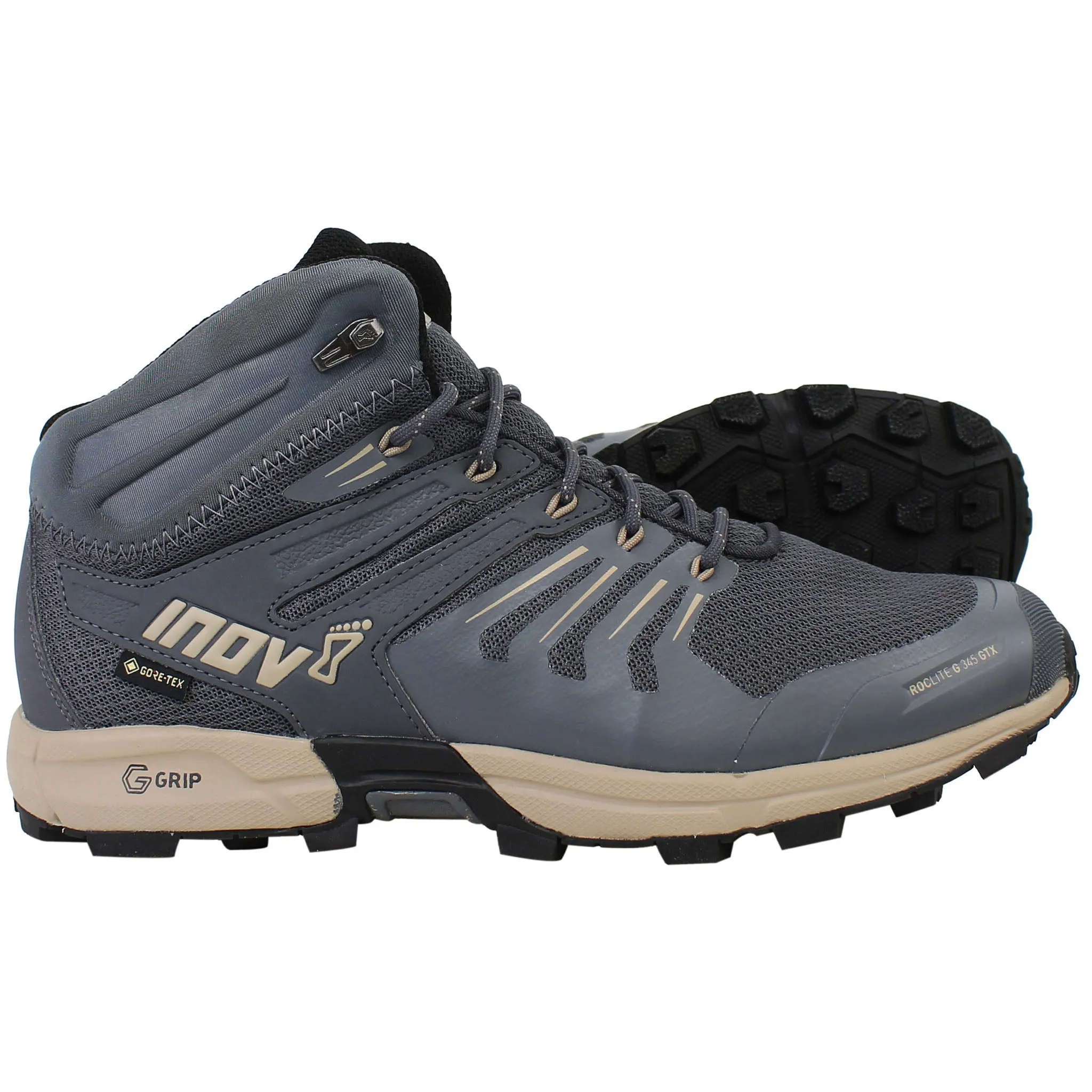 Inov-8 Roclite G 345 GTX V2 Womens Grey Hiking Boots