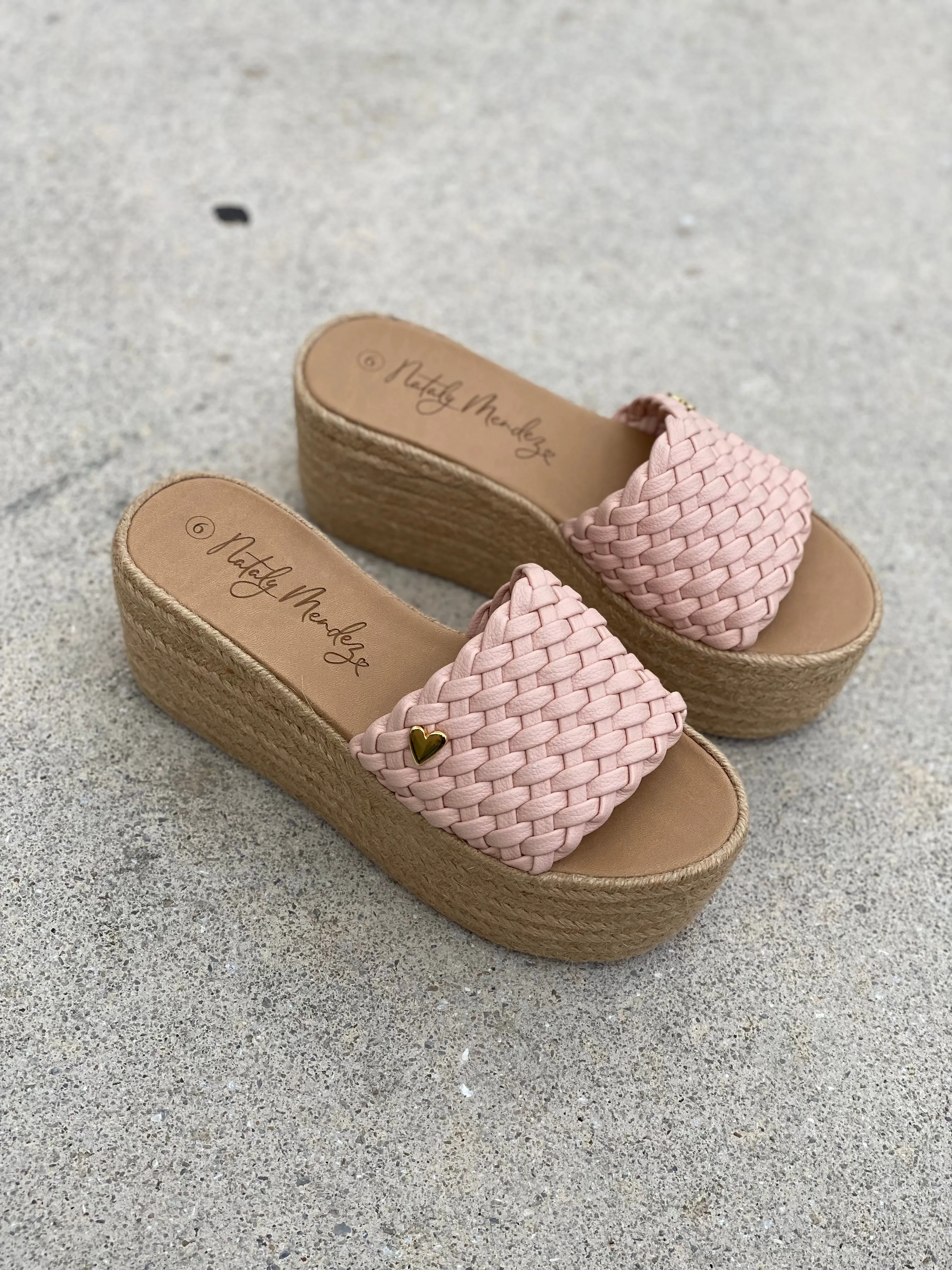 Jane Espadrilles Sandals - Pink [ NO RETURN NO EXCHANGE ]