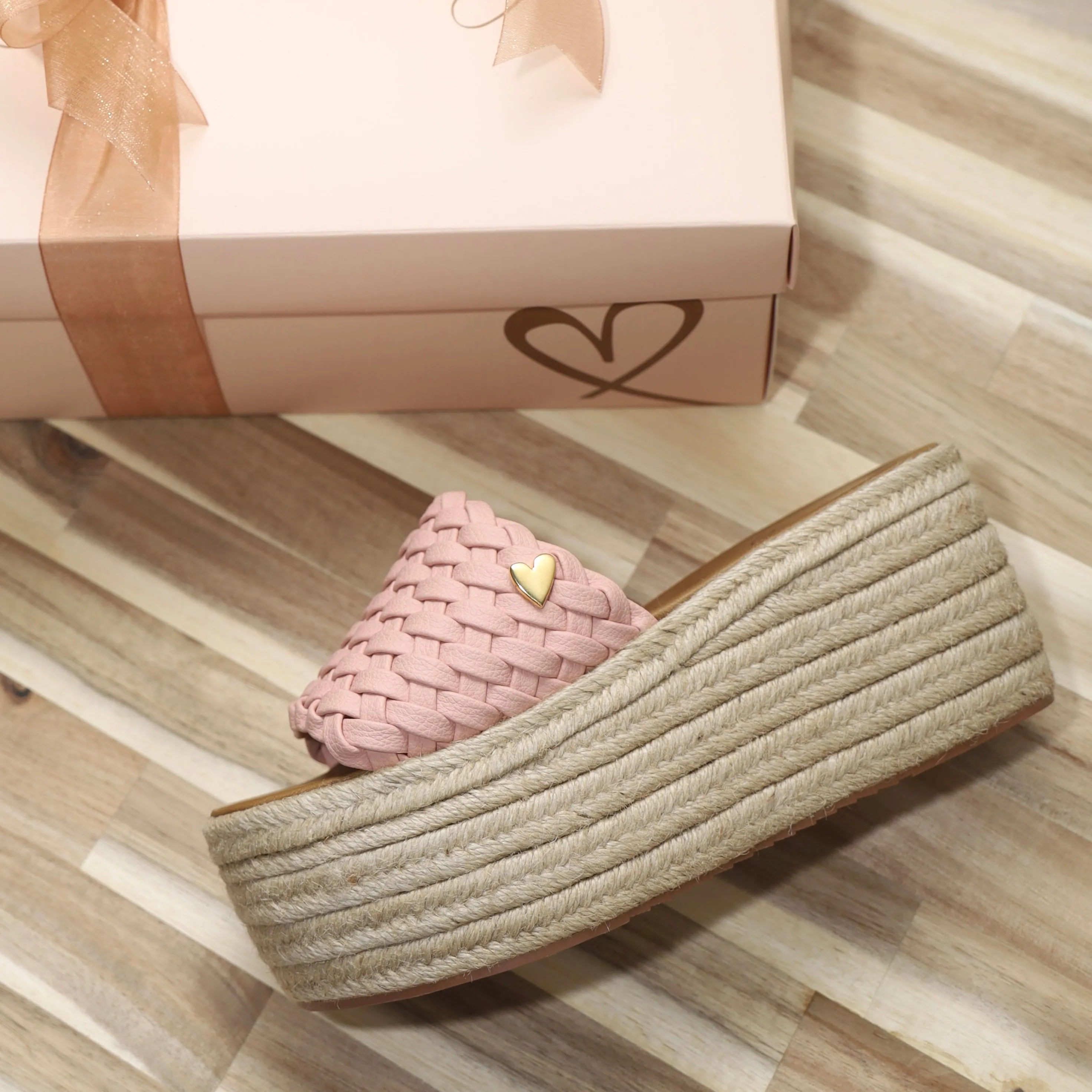 Jane Espadrilles Sandals - Pink [ NO RETURN NO EXCHANGE ]