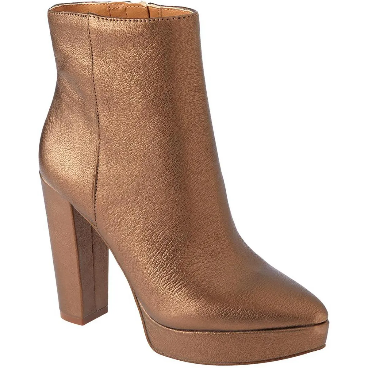 Jessica Simpson Womens Selmie Almond Toe Ankle Boots