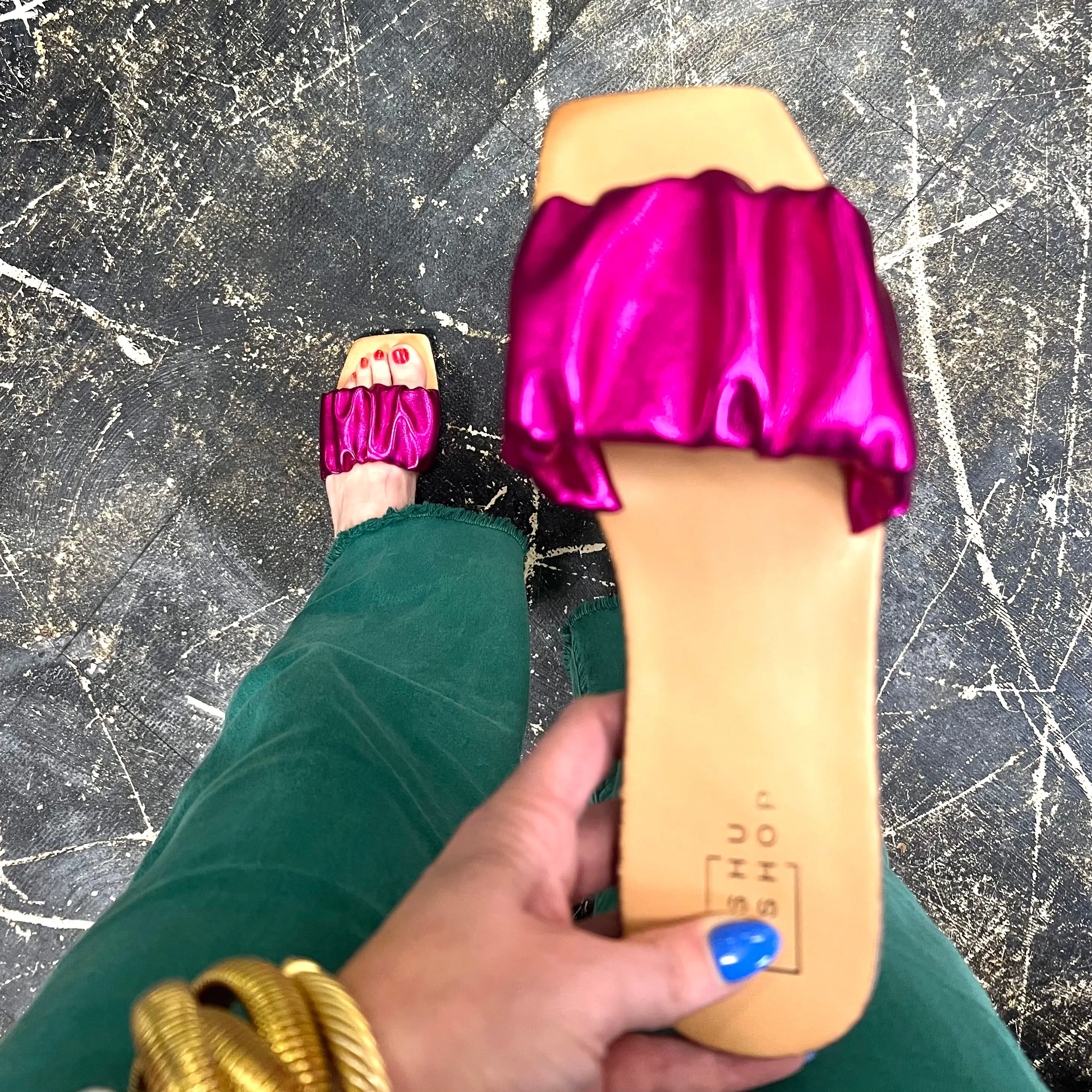 Let's Go Party Fuchsia Metallic Shu Shop