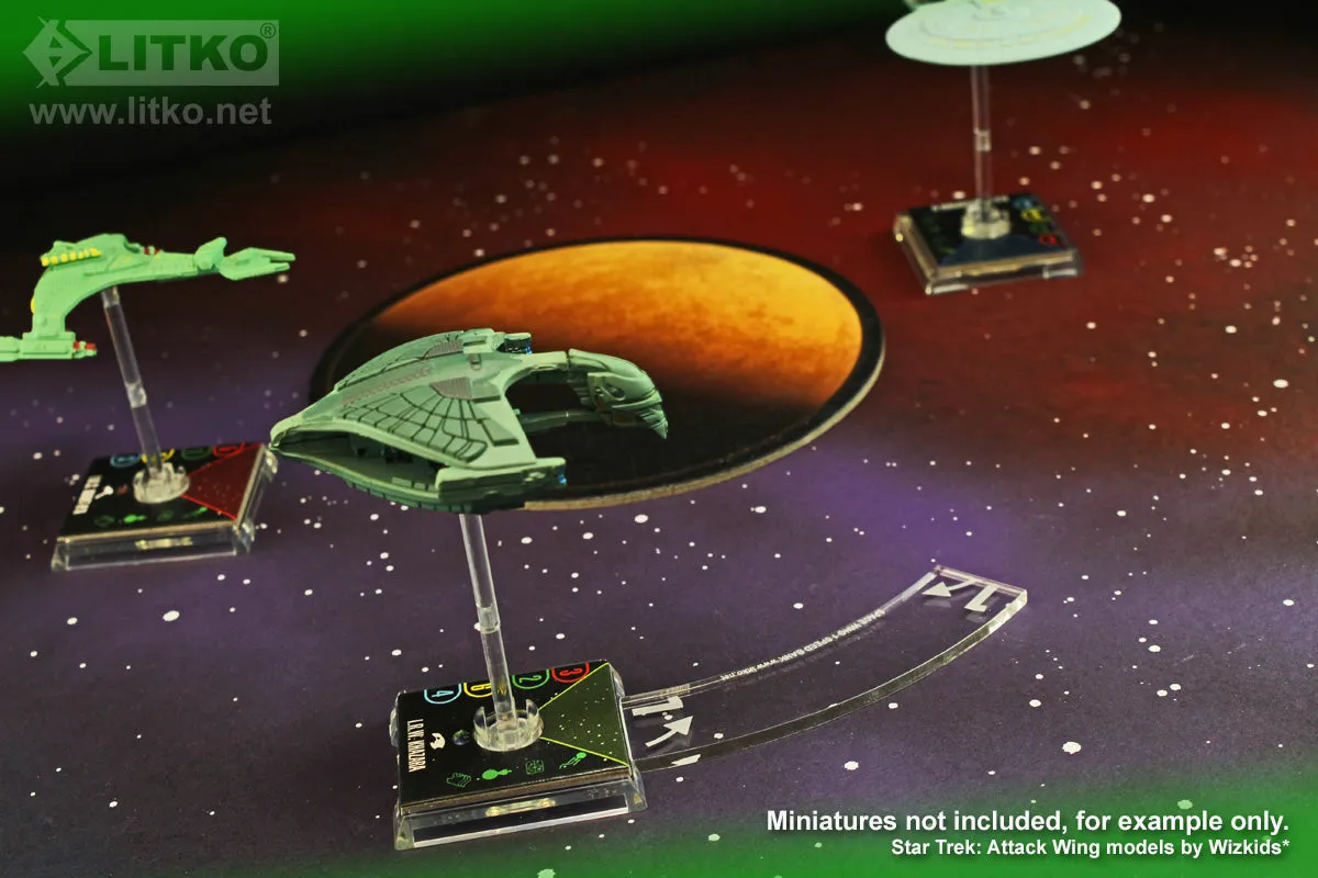 LITKO 1-Speed Bank Movement Gauge Compatible with Star Trek: Attack Wing