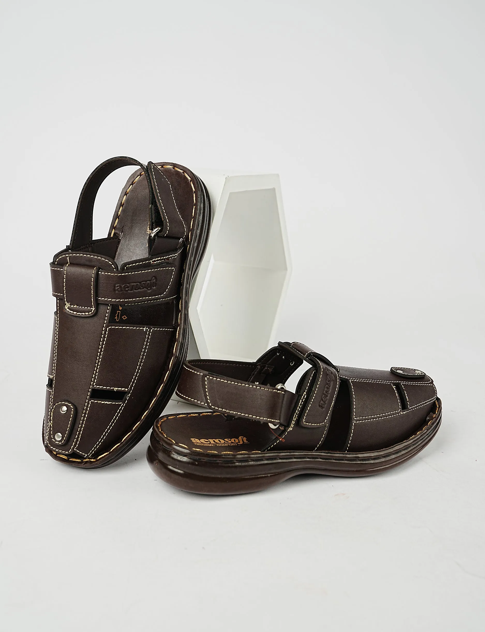 MEN SANDAL MP-0810 BROWN