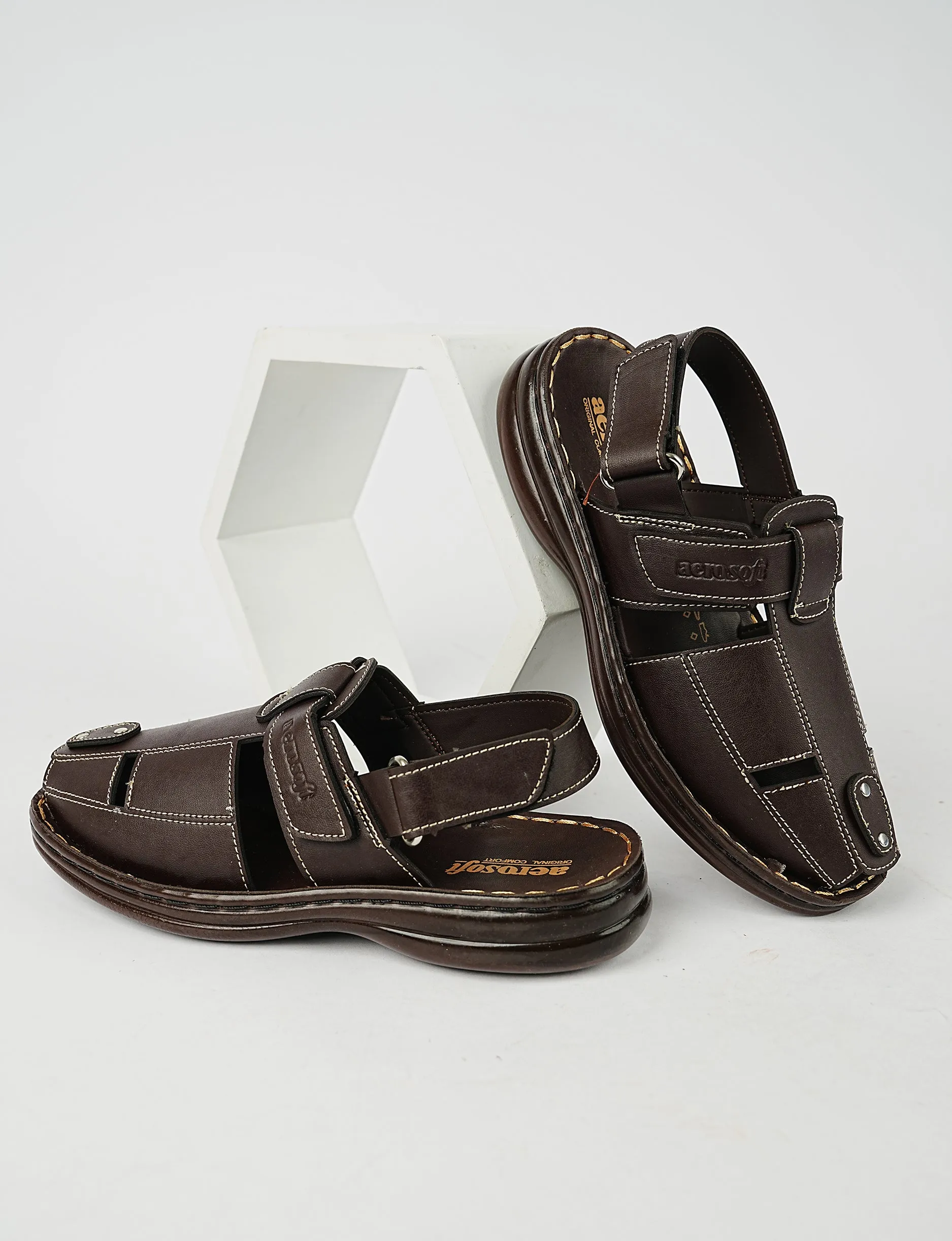 MEN SANDAL MP-0810 BROWN