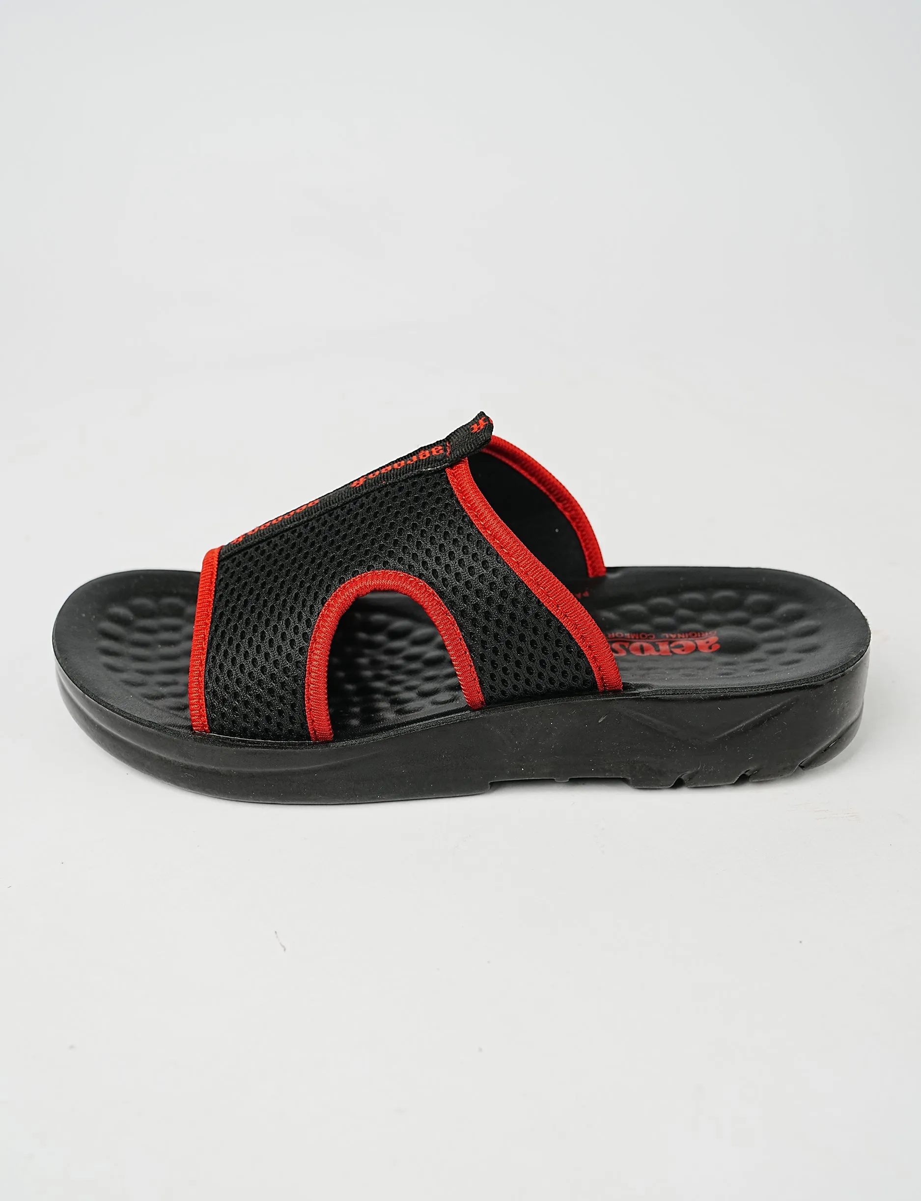 Men Slipper MA-5103-RED/BLACK
