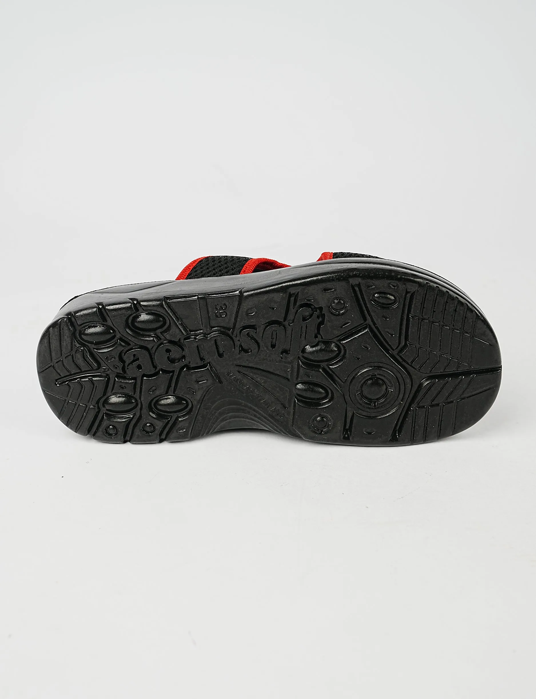 Men Slipper MA-5103-RED/BLACK