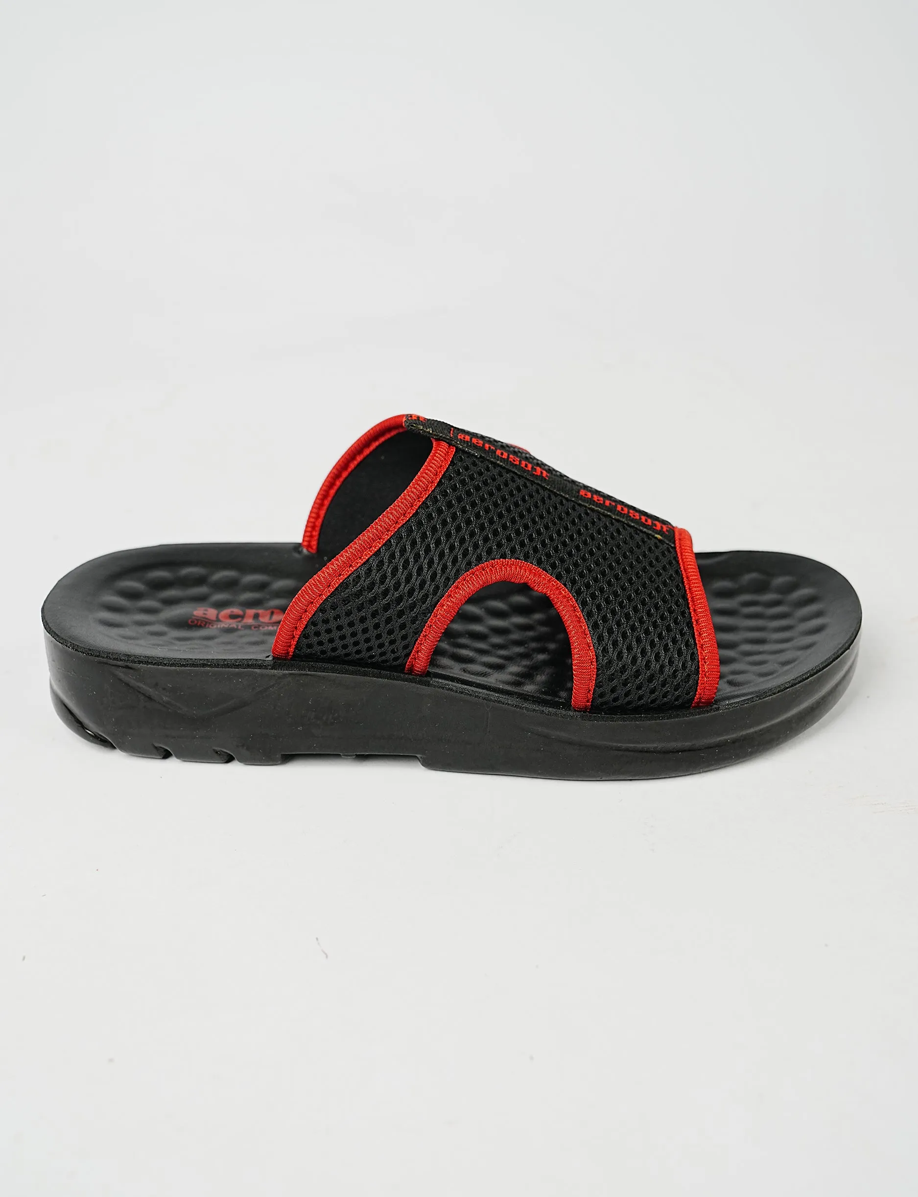 Men Slipper MA-5103-RED/BLACK