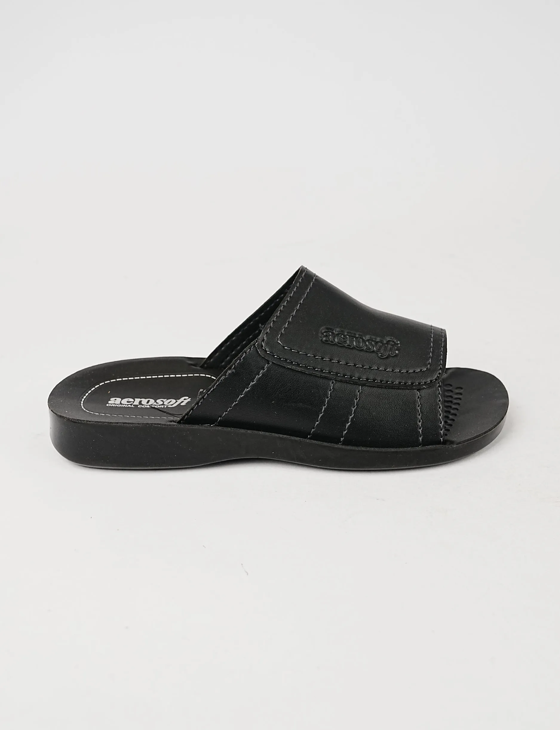 MEN SLIPPER MG-8181 BLACK