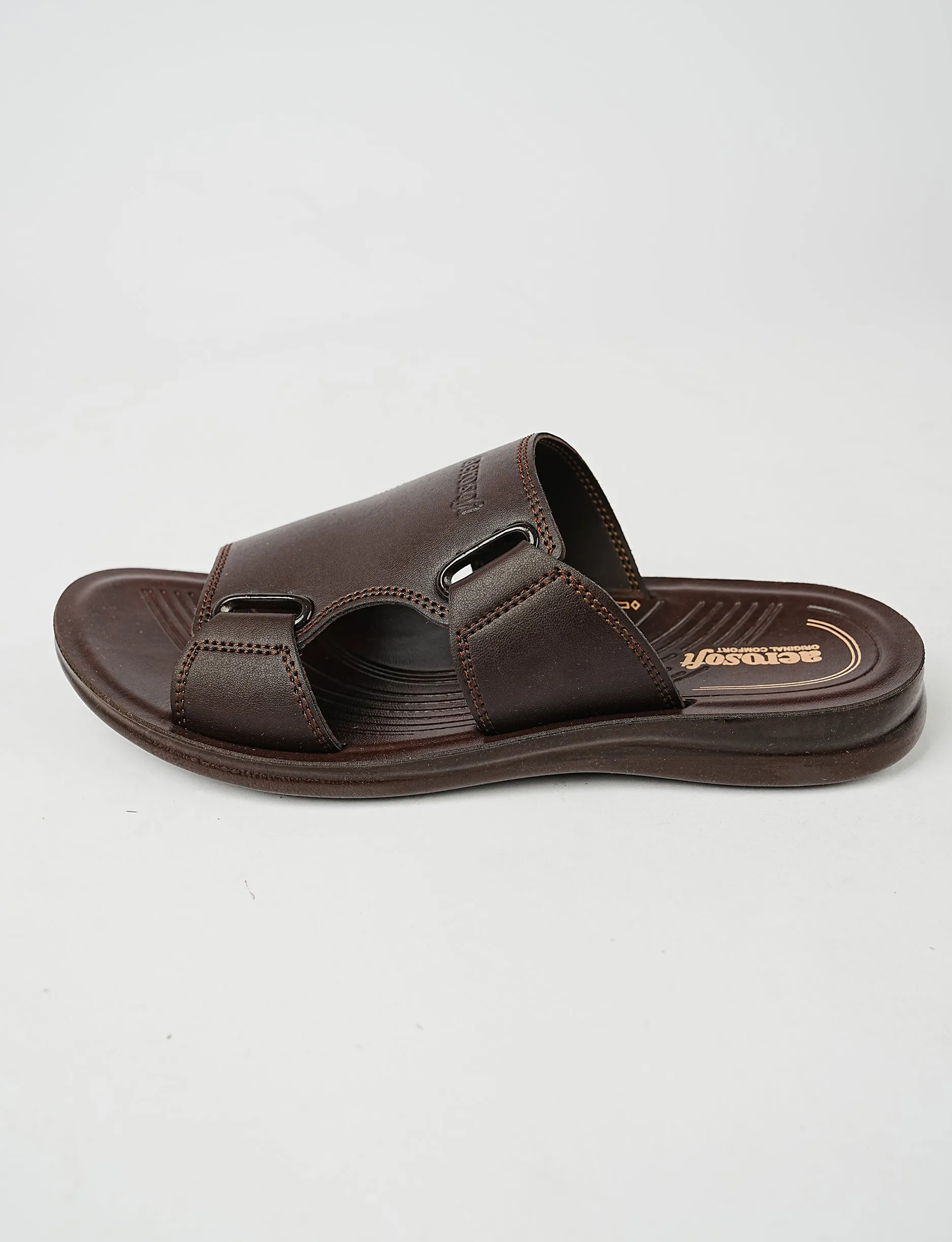 MEN SLIPPER MP-02T1 BROWN