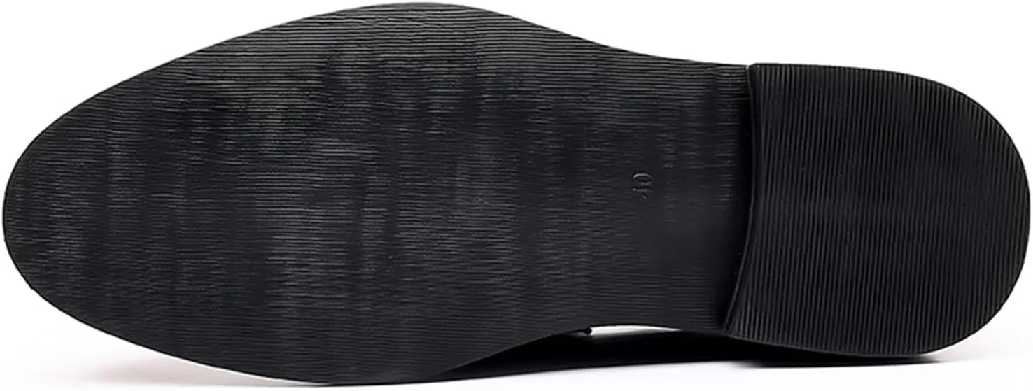 Men's Trendy Tassels Patent Leather Loafers Slip-On Business Casual Dress Shoes Elegant Luxury Penny Shoes