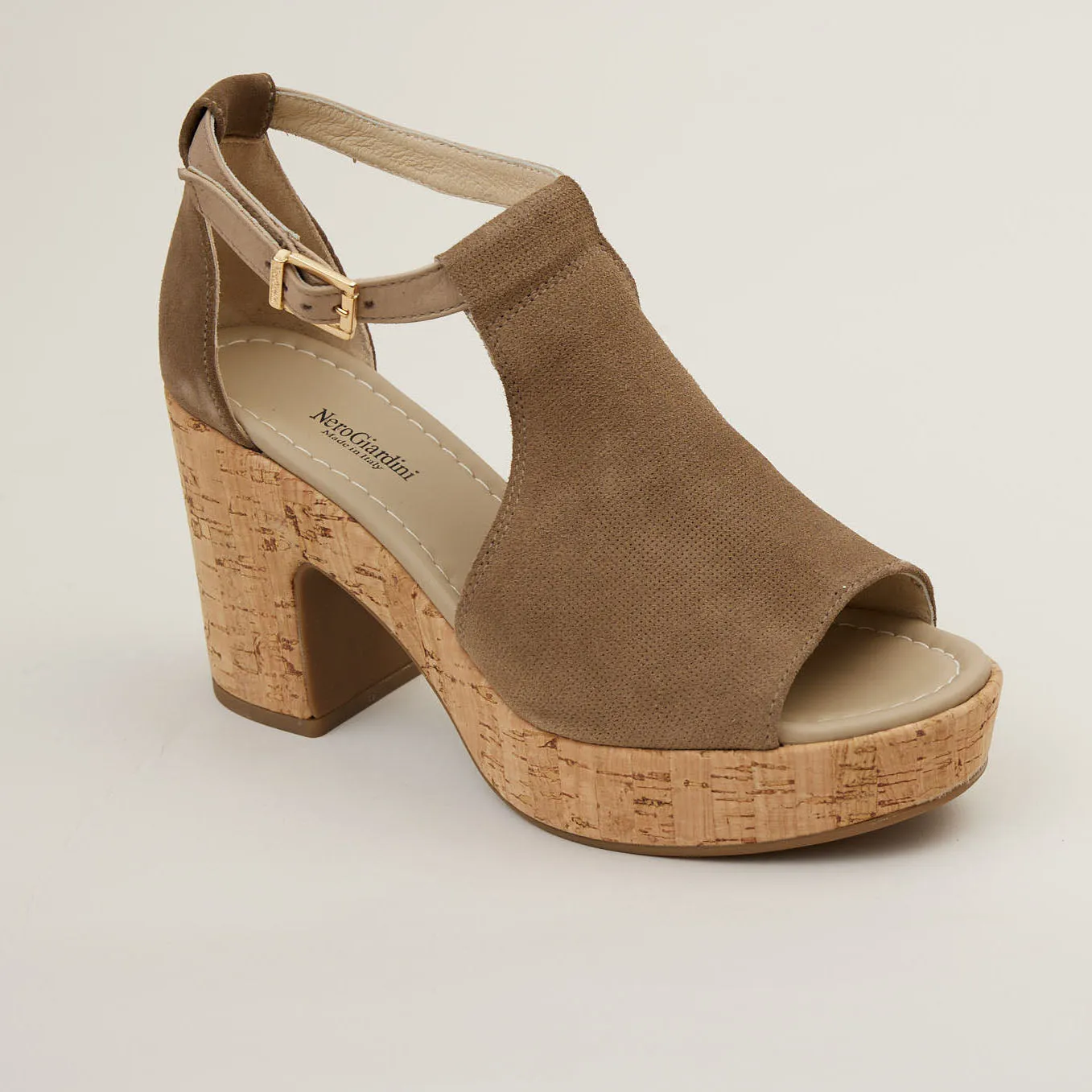 NeroGiardini Ginger Suede Sandals