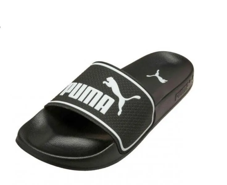 PUMA - Boy - GS Cool Cat Slide - Black/White