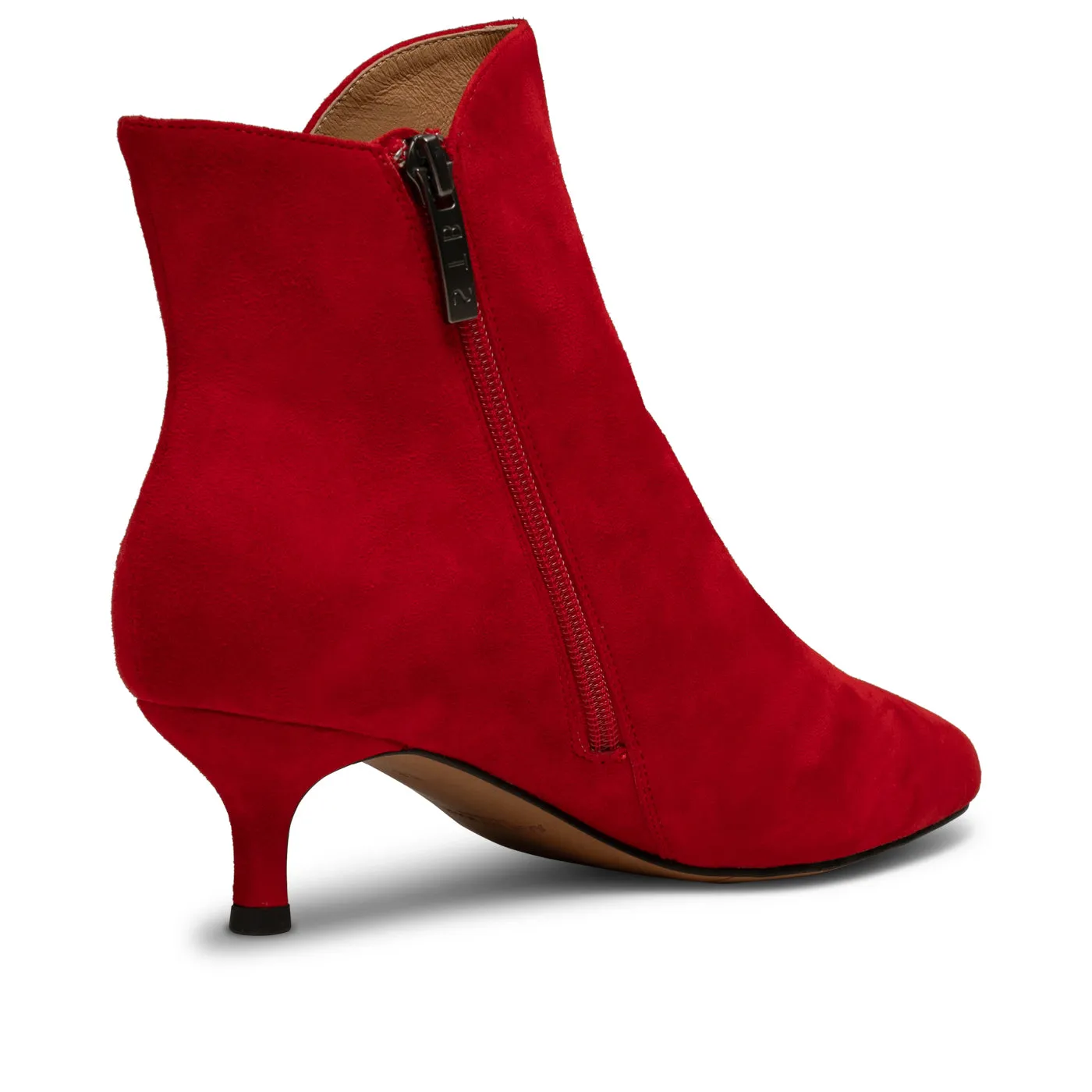 Saga boot suede - Fire Red