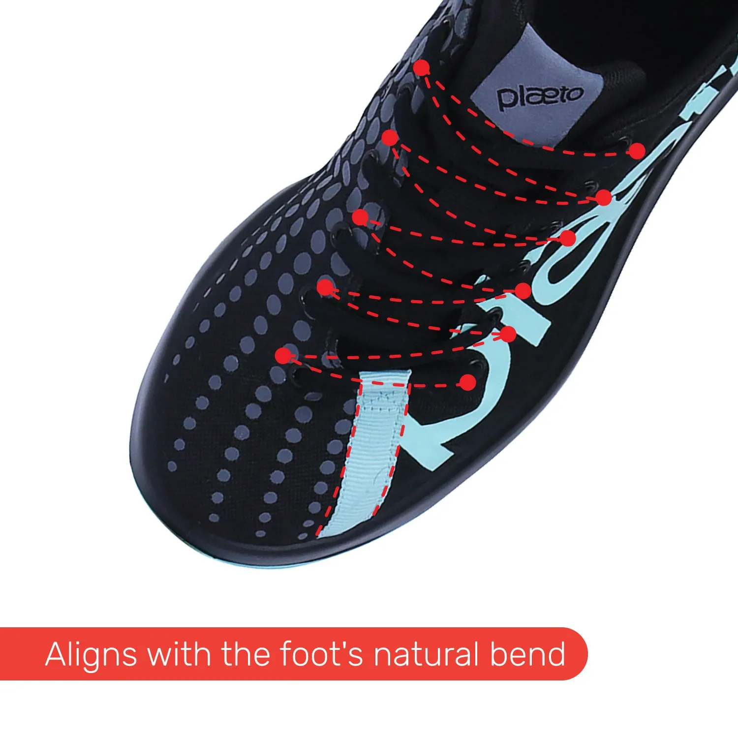 Slam Men's Sports Shoes - Black / Mint
