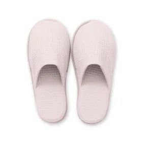 Spa Collection Waffle Slippers, Rose