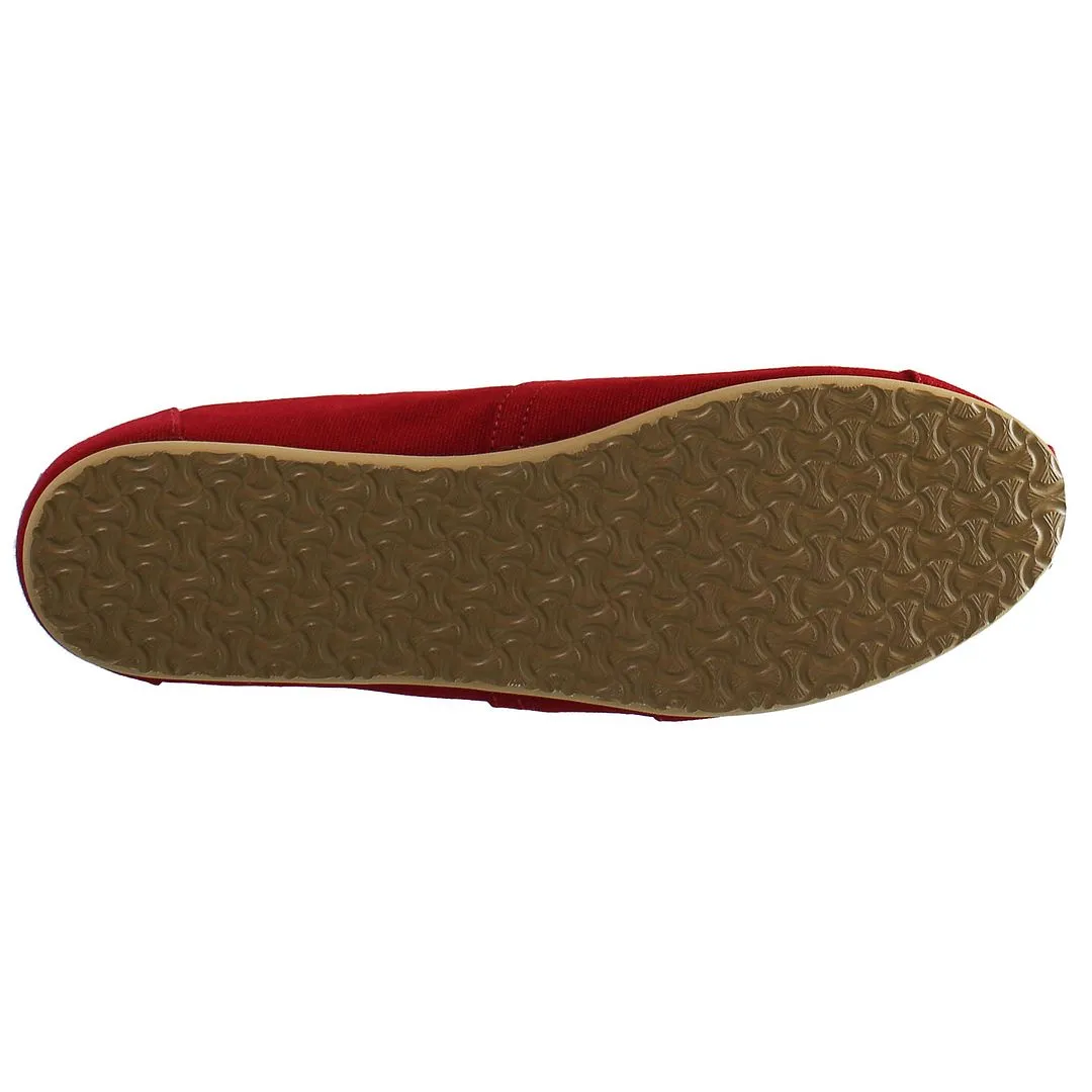 Toms Alpargatas Womens Red Espadrilles