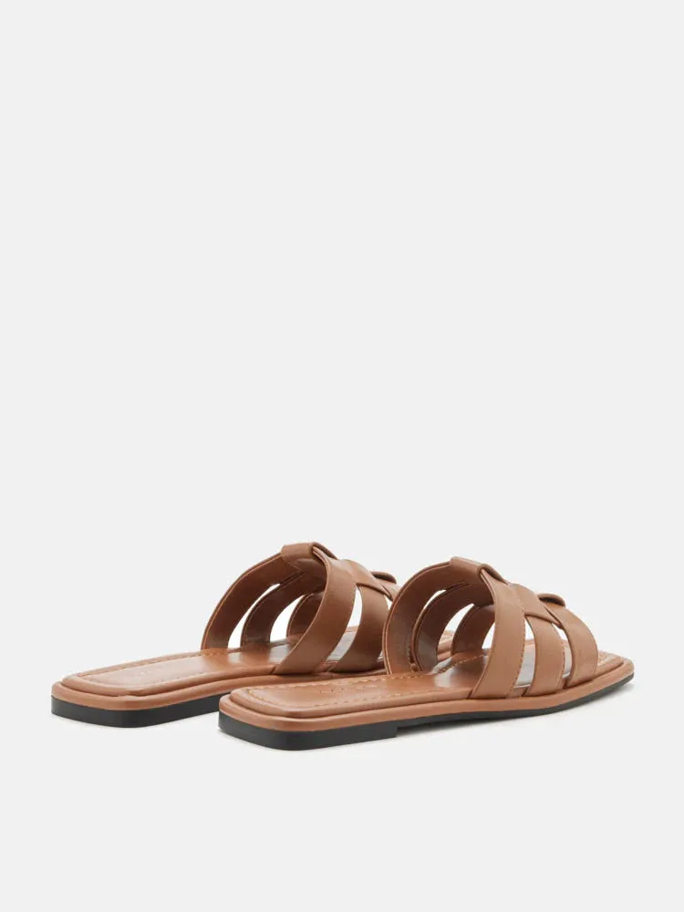 Trisha Weaved Mule Sandals