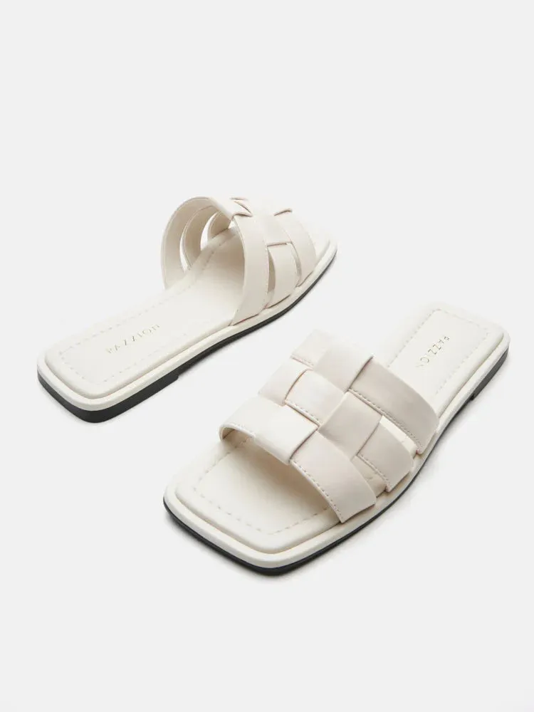 Trisha Weaved Mule Sandals