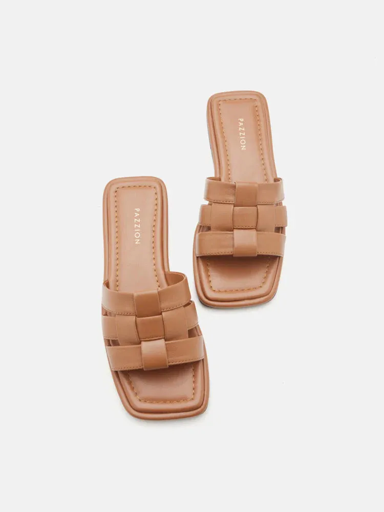 Trisha Weaved Mule Sandals