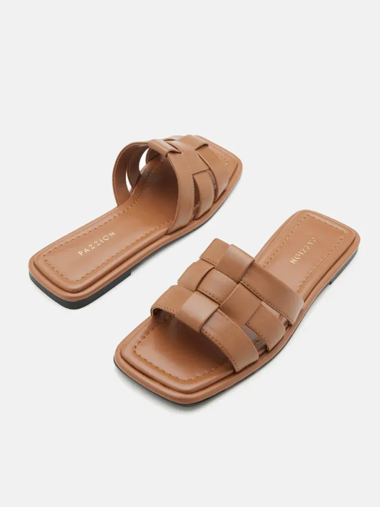 Trisha Weaved Mule Sandals