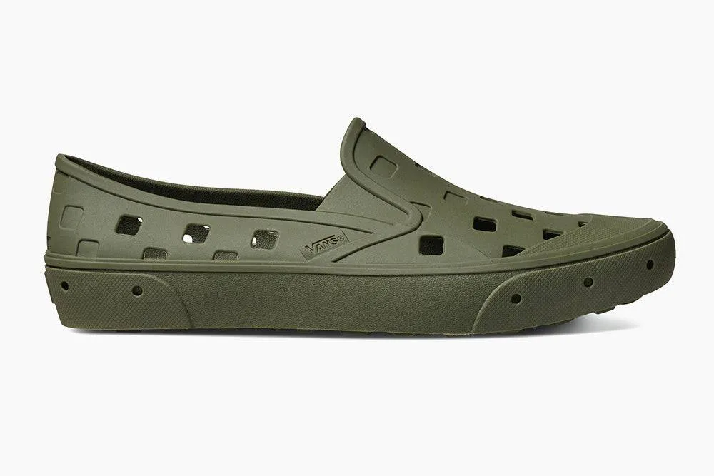 Vans Trek Slip-On Shoe in green