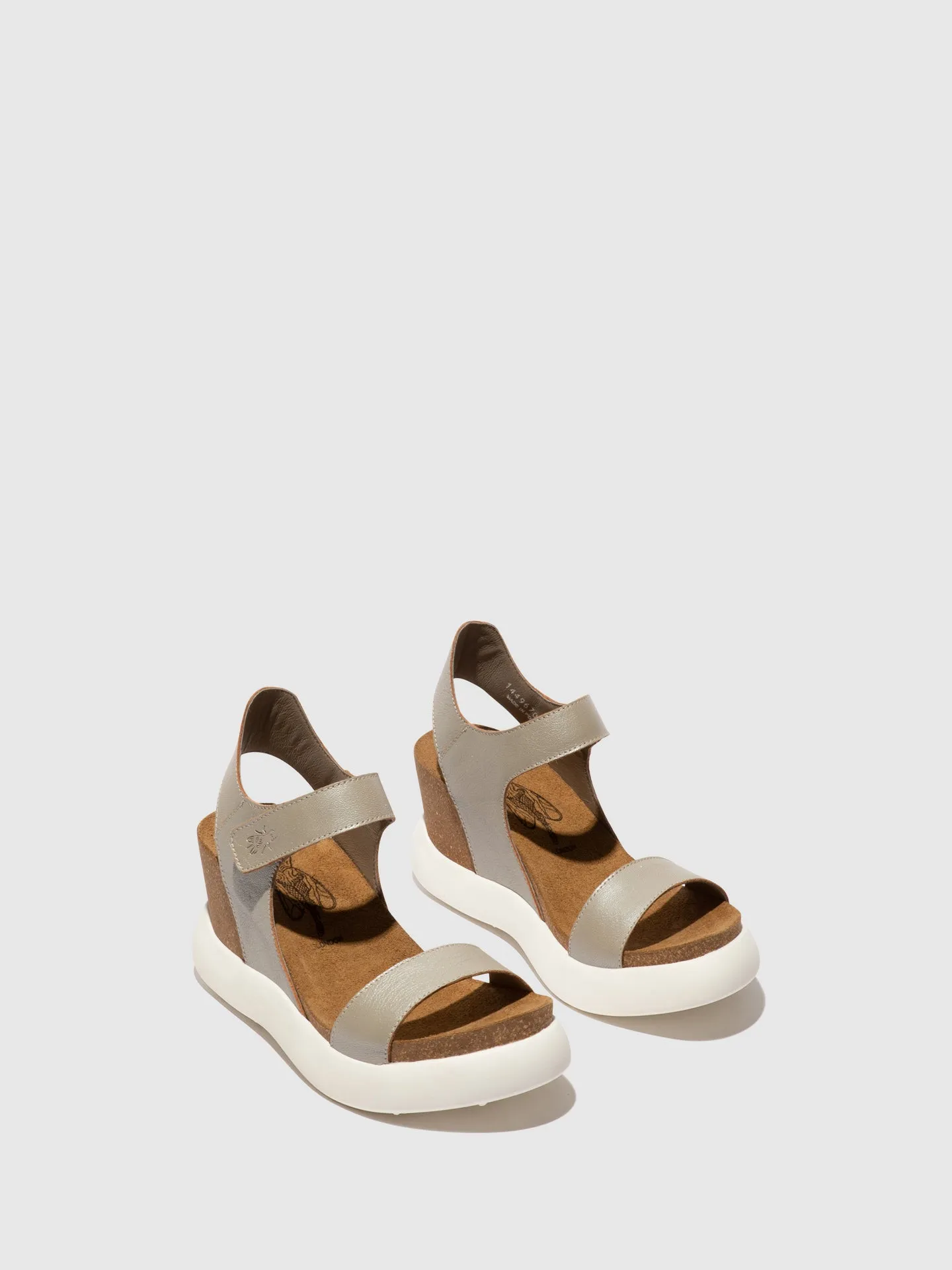 Velcro Sandals GOGO967FLY SILVER