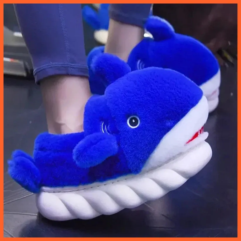 Women Winter Warm Cotton Slippers  | Plush Lining Indoor Couple Home Slipper