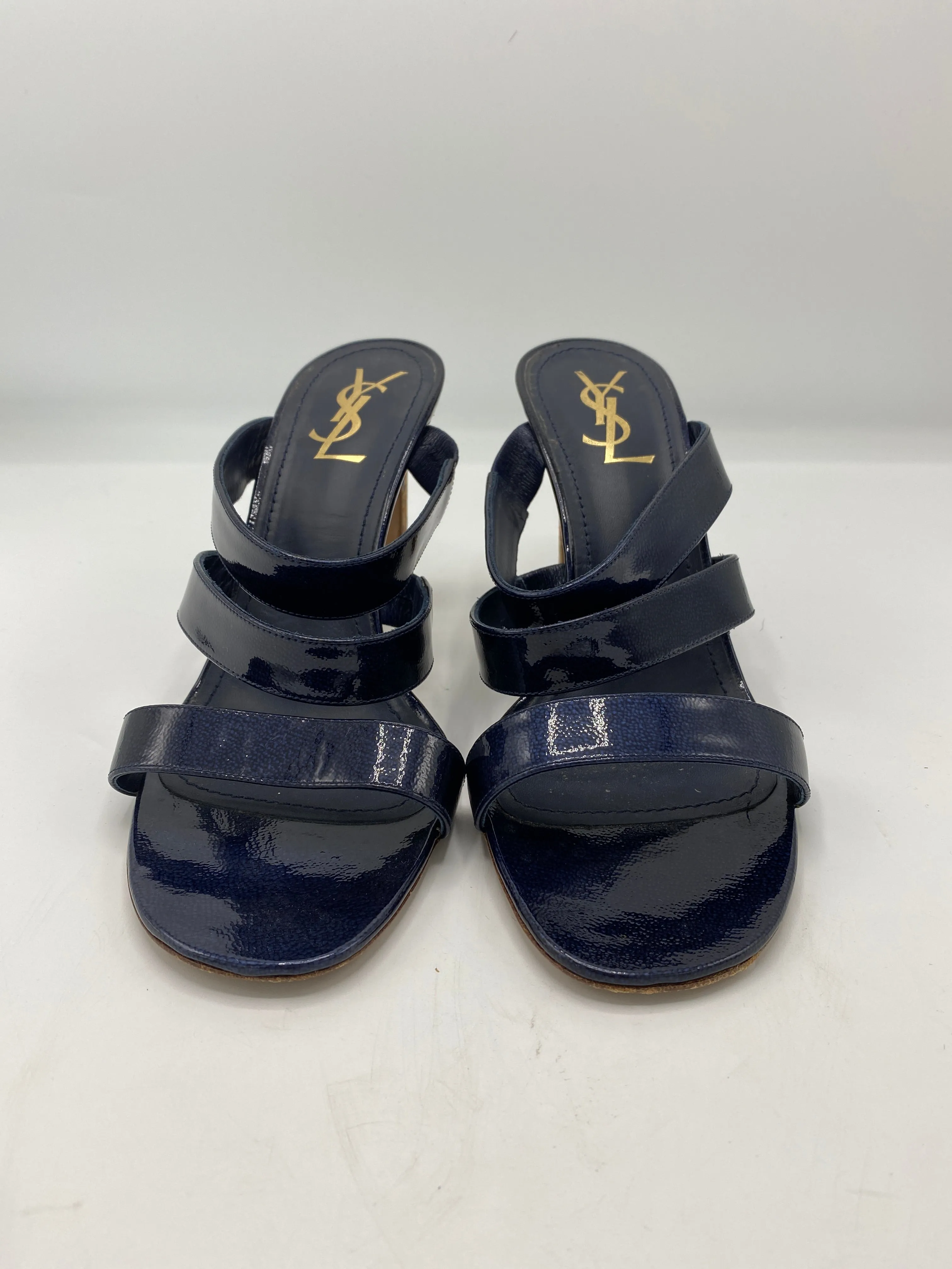 Yves Saint Laurent Multicolor Cork Sandals