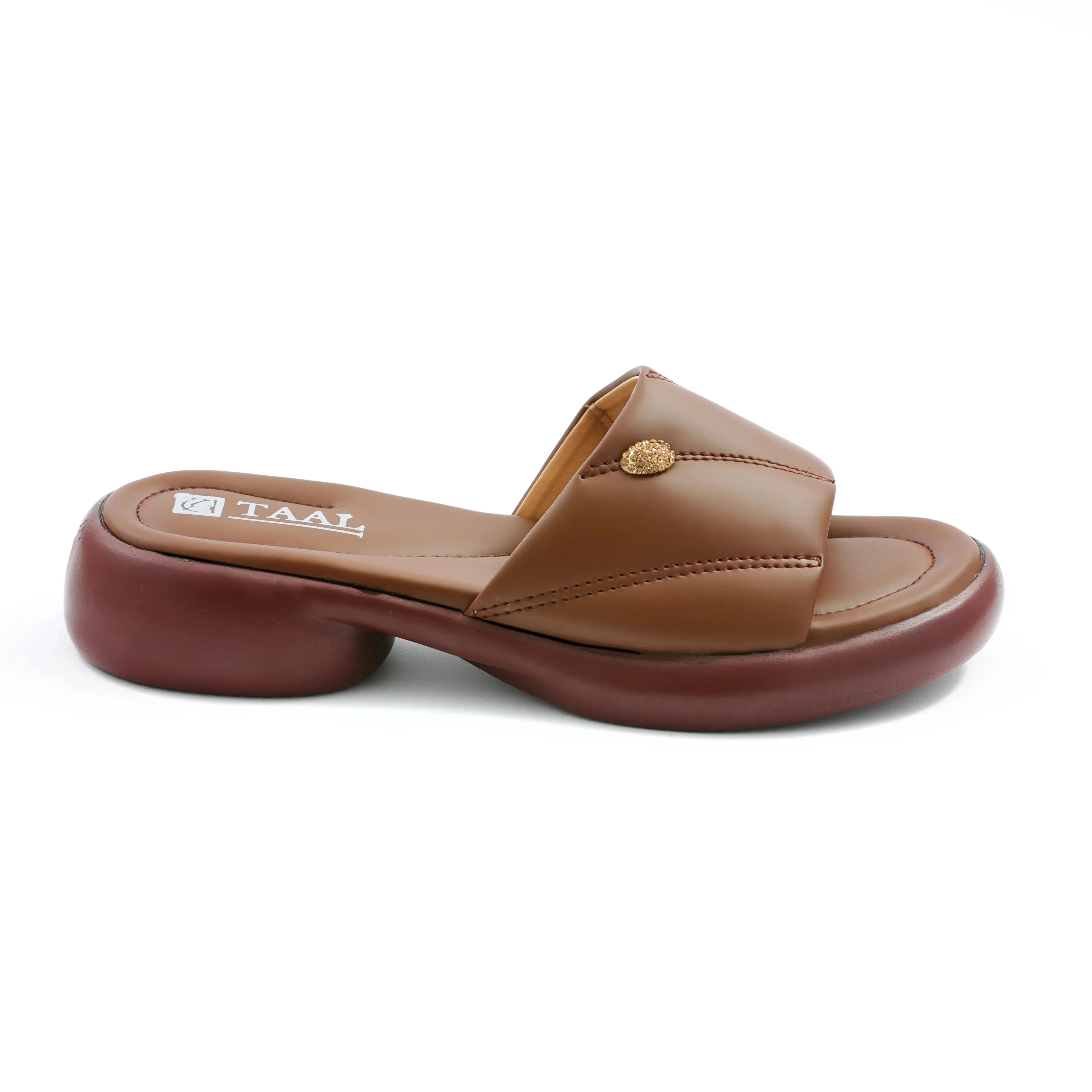 Zuri Brown Comfy Women slipper