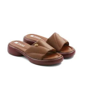 Zuri Brown Comfy Women slipper